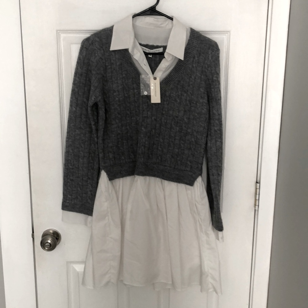 NWT Anthropologie English Factory sweater dress